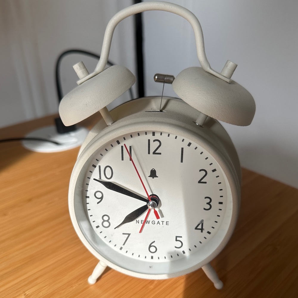 Newgate alarm clock, minor wear and tear
